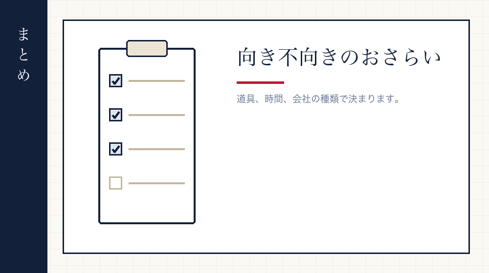 まとめ