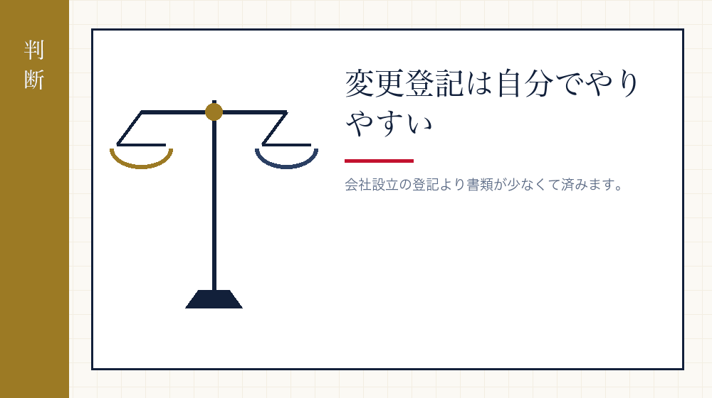 自分でやるか頼むか