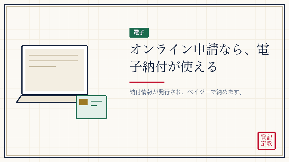電子納付のしかた